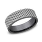 THE ENNIS 7mm Tantalum Dark Benchmark men's wedding band