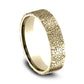 THE RIVERSIDE 6mm 14K Yellow Benchmark men's wedding band