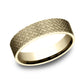 THE VULCAN 6mm 14K Yellow Benchmark men's wedding band