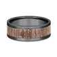 THE ALDER 8mm Tantalum Grey/14K Rose Benchmark men's wedding band