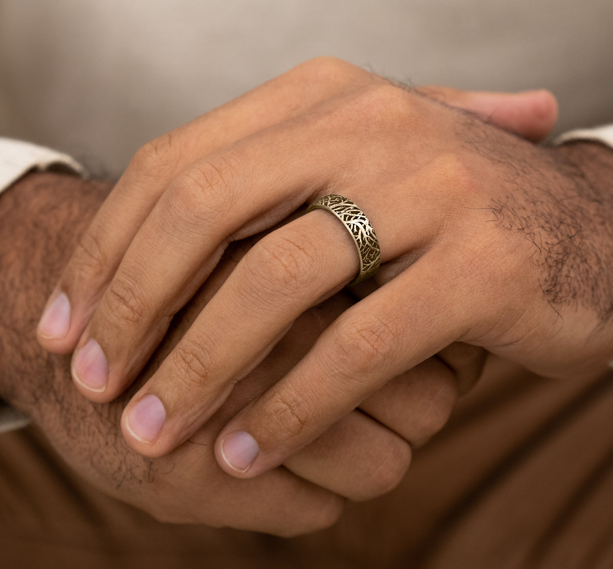 THE ARTEMIS 6.5mm 14K Yellow Benchmark men's wedding band