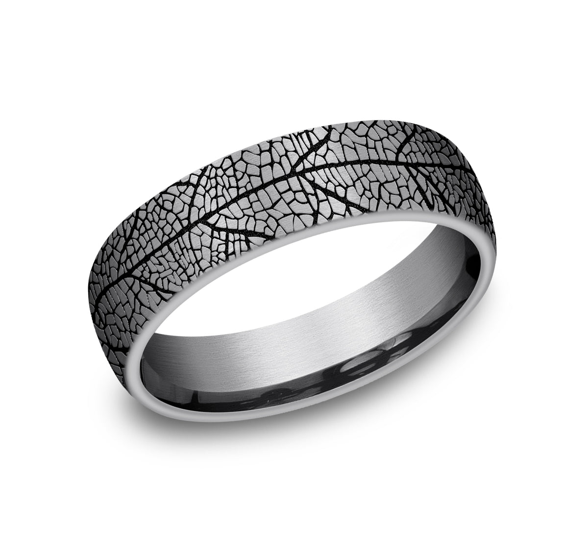 THE BERKSHIRE 6.5mm Tantalum Grey Benchmark men's wedding band