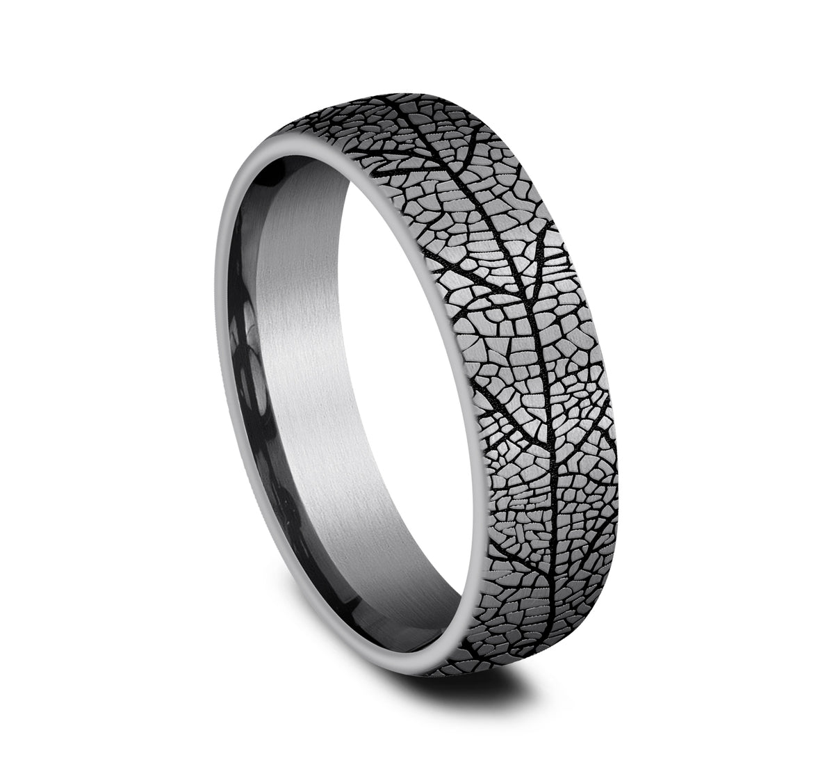 THE BERKSHIRE 6.5mm Tantalum Grey Benchmark men's wedding band