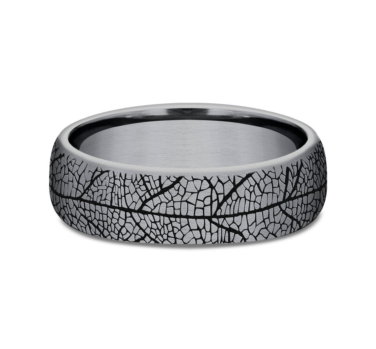 THE BERKSHIRE 6.5mm Tantalum Grey Benchmark men's wedding band
