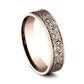 THE INQUISITOR 6mm 14K Rose Benchmark men's wedding band