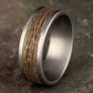 THE ELM 8mm Tantalum Grey/14K Yellow Benchmark men's wedding band