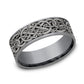 THE BERGEN 7.5mm Tantalum Grey/Grey-Black Titanium Benchmark men's wedding band