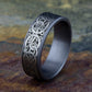 THE BERGEN 7.5mm Tantalum Grey/Grey-Black Titanium Benchmark men's wedding band