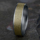 THE SERGEANT 6.5mm 14K White/Yellow Benchmark men's wedding band