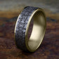THE PUZZLE 7.5mm 14K Yellow/Tantalum Grey Benchmark men's wedding band