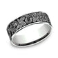 THE EMBASSY 7.5mm 14K White/Tantalum Grey Benchmark men's wedding band