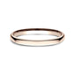 ® 2.5mm 14K Rose Benchmark men's wedding band