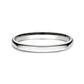 ® 2.5mm 14K White Benchmark men's wedding band