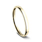 ® 2.5mm 14K Yellow Benchmark men's wedding band
