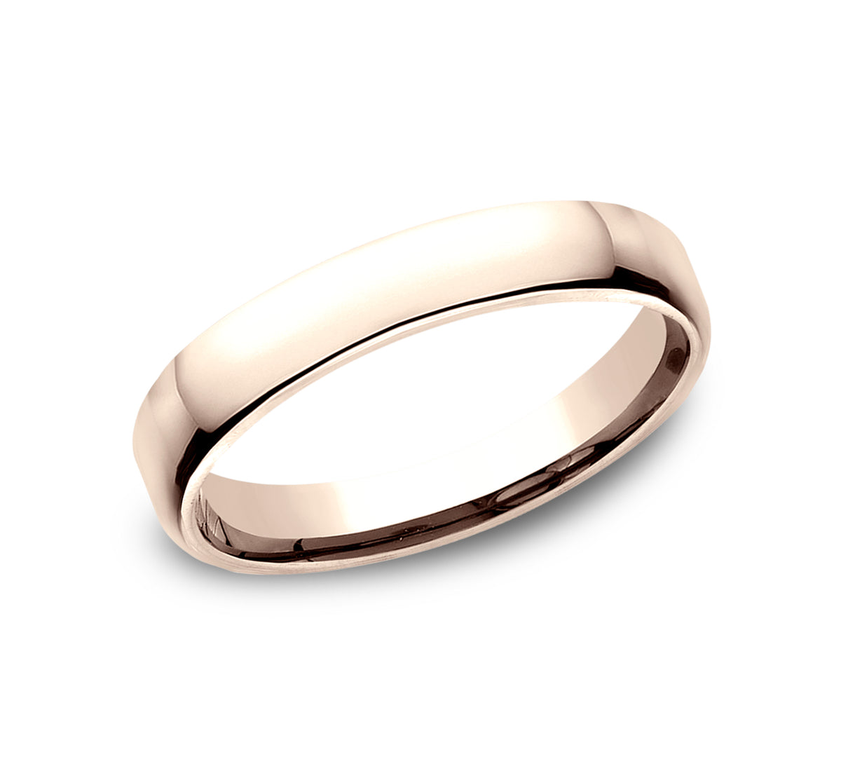 ® 3.5mm 14K Rose Benchmark men's wedding band