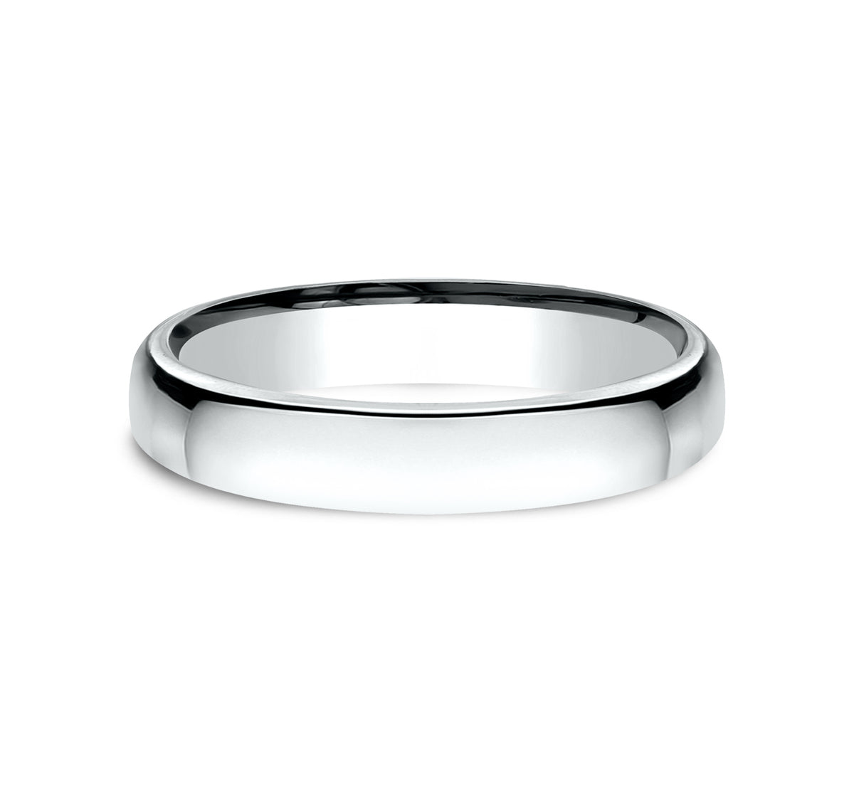 ® 3.5mm 14K White Benchmark men's wedding band
