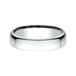 ® 4.5mm 14K White Benchmark men's wedding band