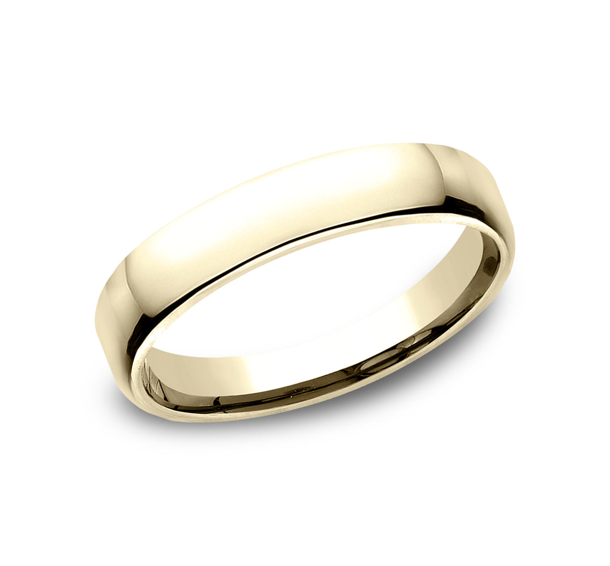 ® 4.5mm 14K Yellow Benchmark men's wedding band