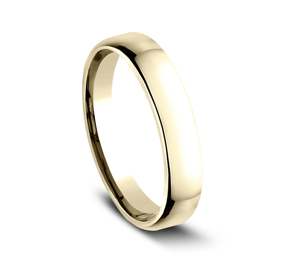 ® 4.5mm 14K Yellow Benchmark men's wedding band