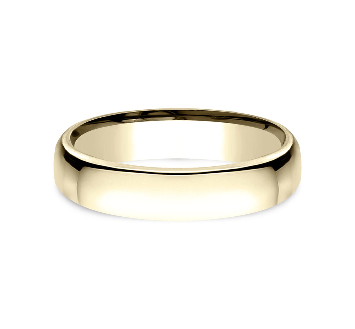 ® 4.5mm 14K Yellow Benchmark men's wedding band