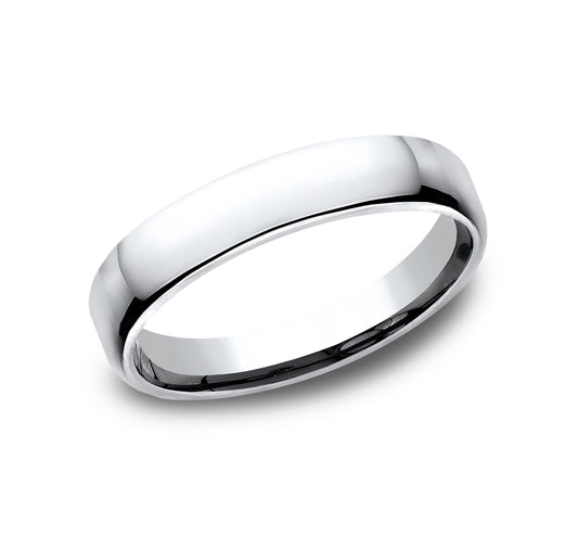 ® 4.5mm Cobalt White Benchmark men's wedding band