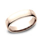 ® 5.5mm 14K Rose Benchmark men's wedding band