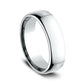 ® 6.5mm 14K White Benchmark men's wedding band