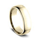® 6.5mm 14K Yellow Benchmark men's wedding band