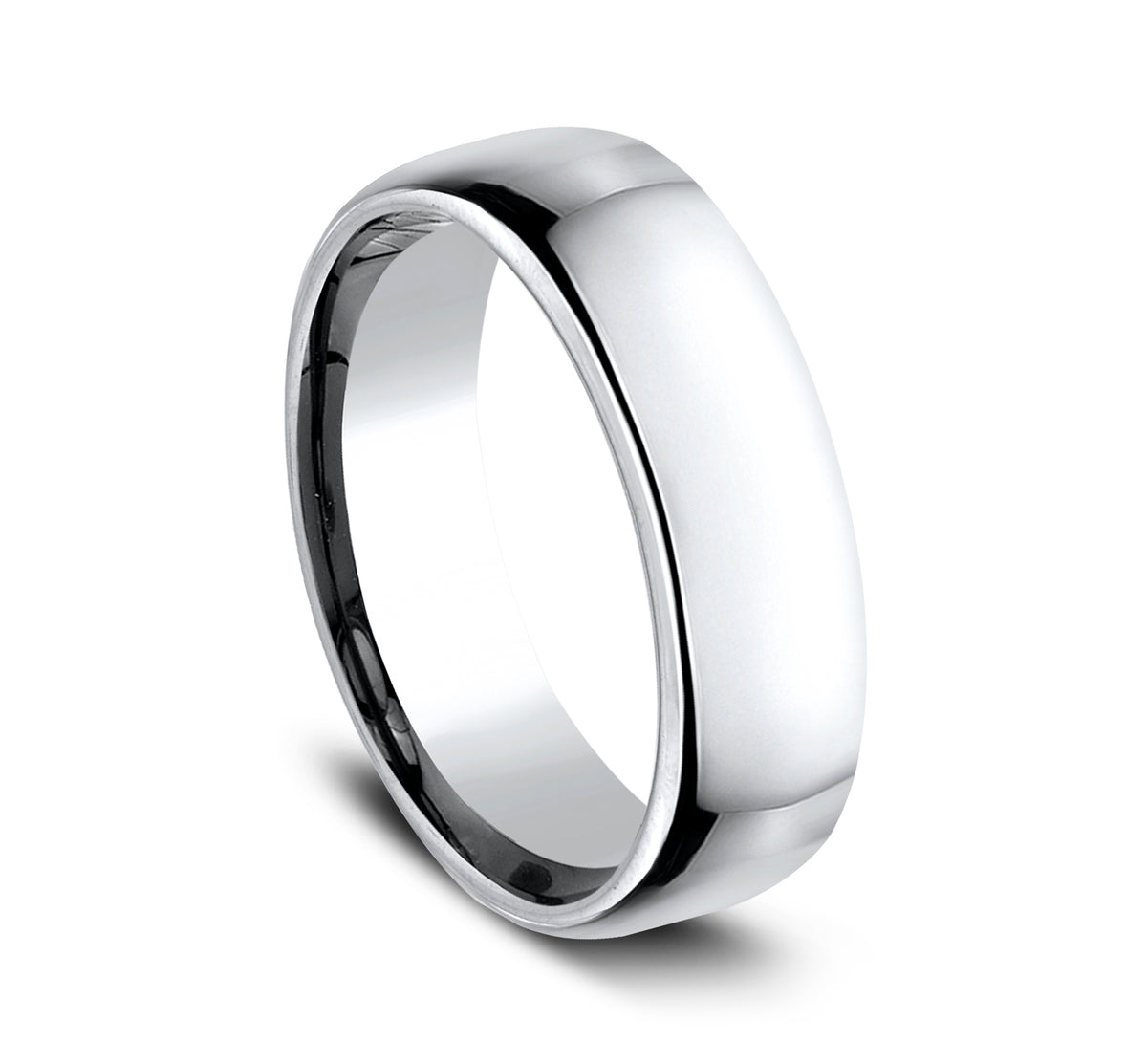 ® 6.5mm Cobalt White Benchmark men's wedding band