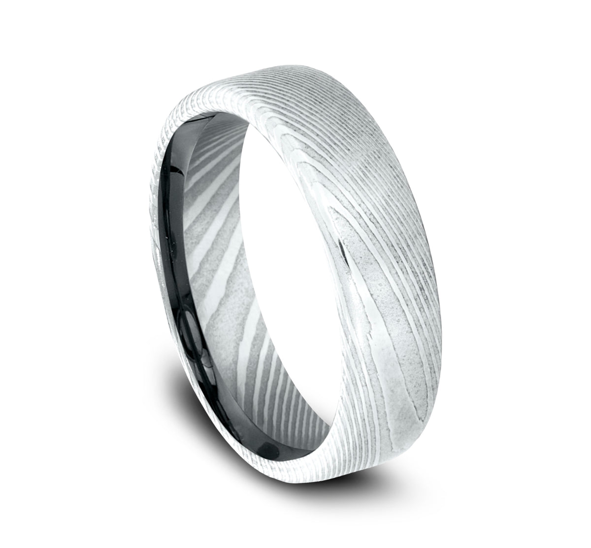 ® 6.5mm Damascus Steel Benchmark men's wedding band