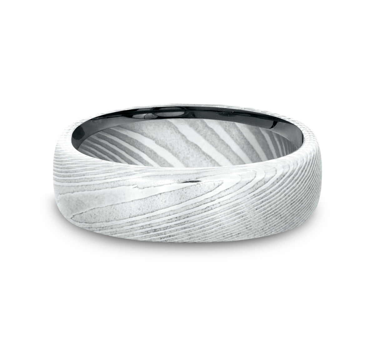 ® 6.5mm Damascus Steel Benchmark men's wedding band
