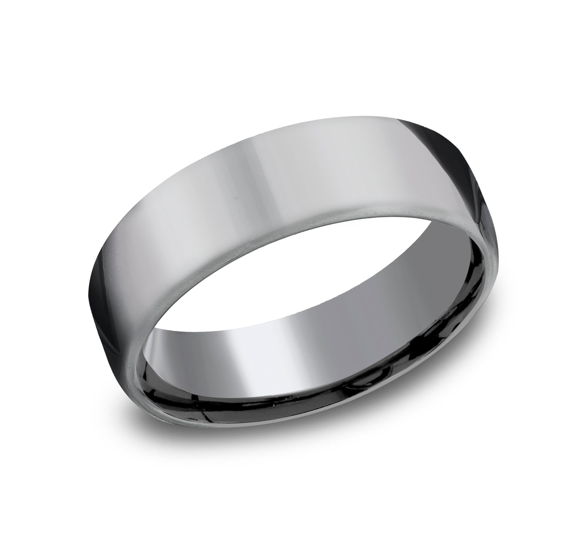 ® 6.5mm Tantalum Grey Benchmark men's wedding band