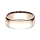 ® 7.5mm 14K Rose Benchmark men's wedding band