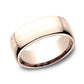 ® 9mm 14K Rose Benchmark men's wedding band
