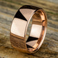 ® 9mm 14K Rose Benchmark men's wedding band