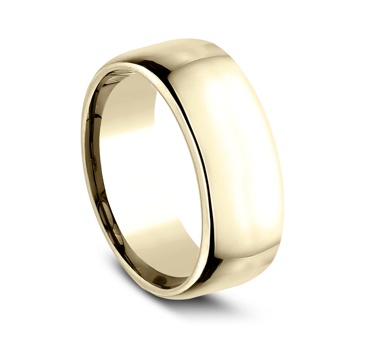 ® 9mm 14K Yellow Benchmark men's wedding band