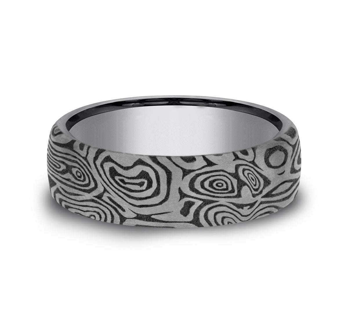 THE VORTEX 6.5mm Tantalum Grey Benchmark men's wedding band