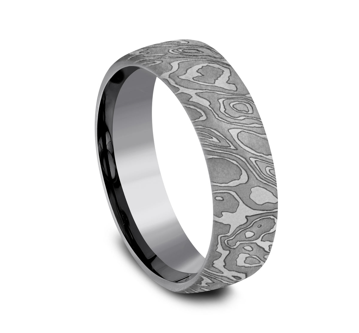 THE WILD 6.5mm Tantalum Grey Benchmark men's wedding band