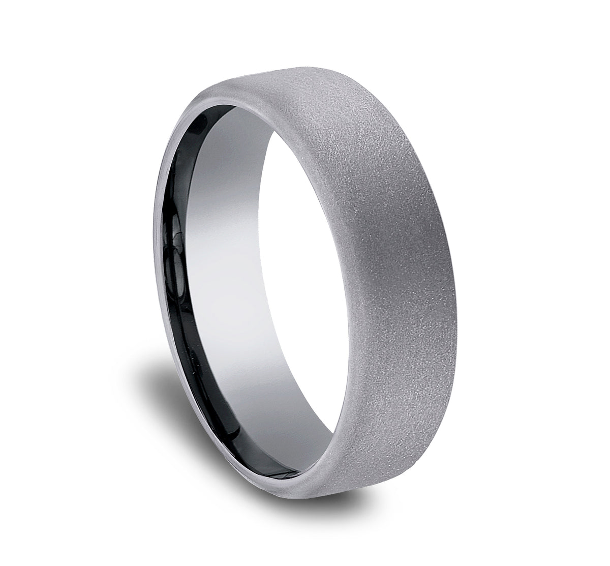 THE VISIONARY 6.5mm Tantalum Grey Benchmark men's wedding band