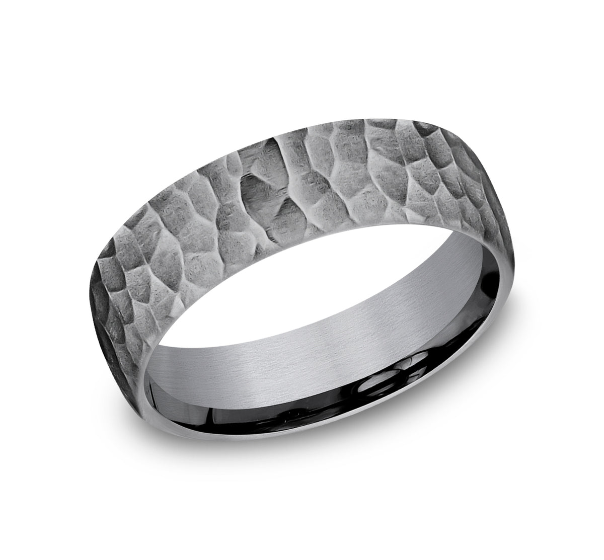 THE SHREDDER 6.5mm Tantalum Grey Benchmark men's wedding band