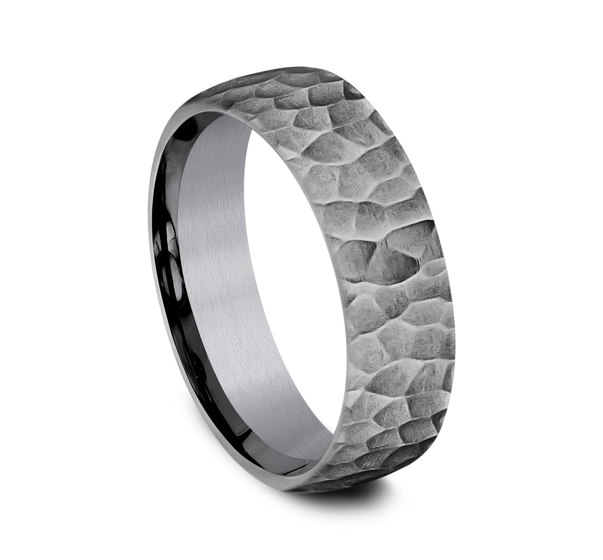 THE SHREDDER 6.5mm Tantalum Grey Benchmark men's wedding band