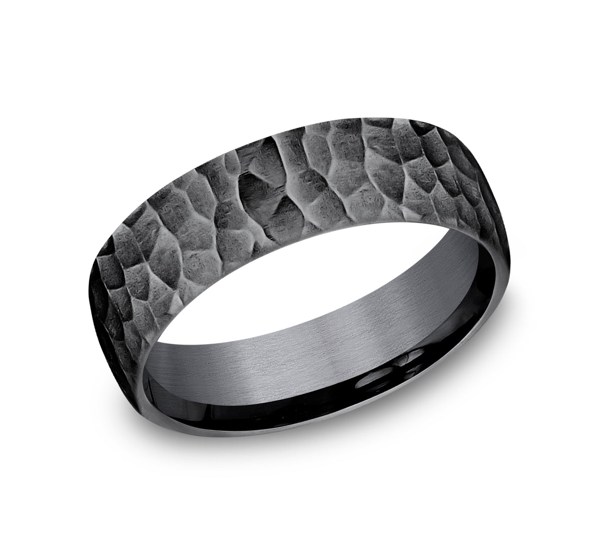 THE SHREDDER 6.5mm Tantalum Dark Benchmark men's wedding band
