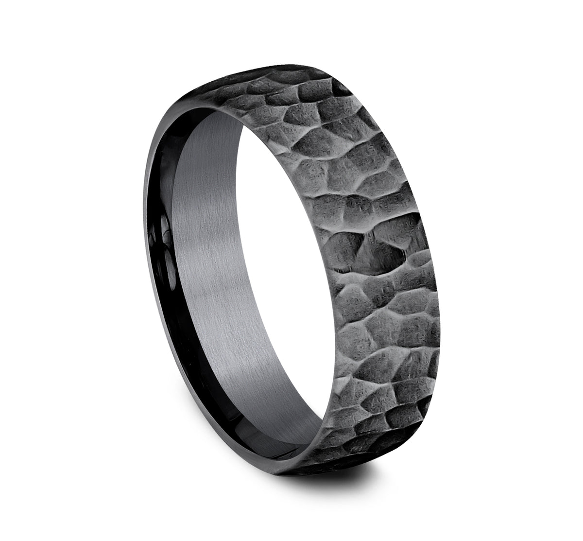 THE SHREDDER 6.5mm Tantalum Dark Benchmark men's wedding band