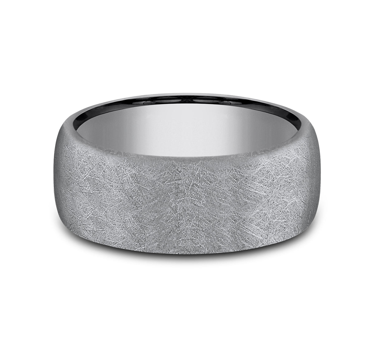 THE AURORA 6.5mm Tantalum Grey Benchmark men's wedding band