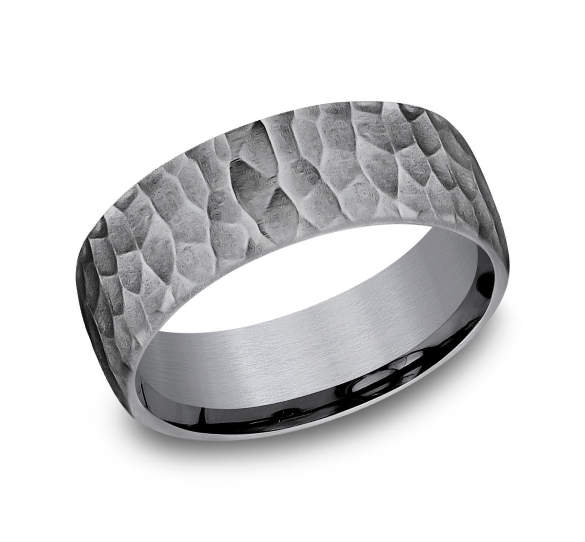 THE SHREDDER 6.5mm Tantalum Grey Benchmark men's wedding band