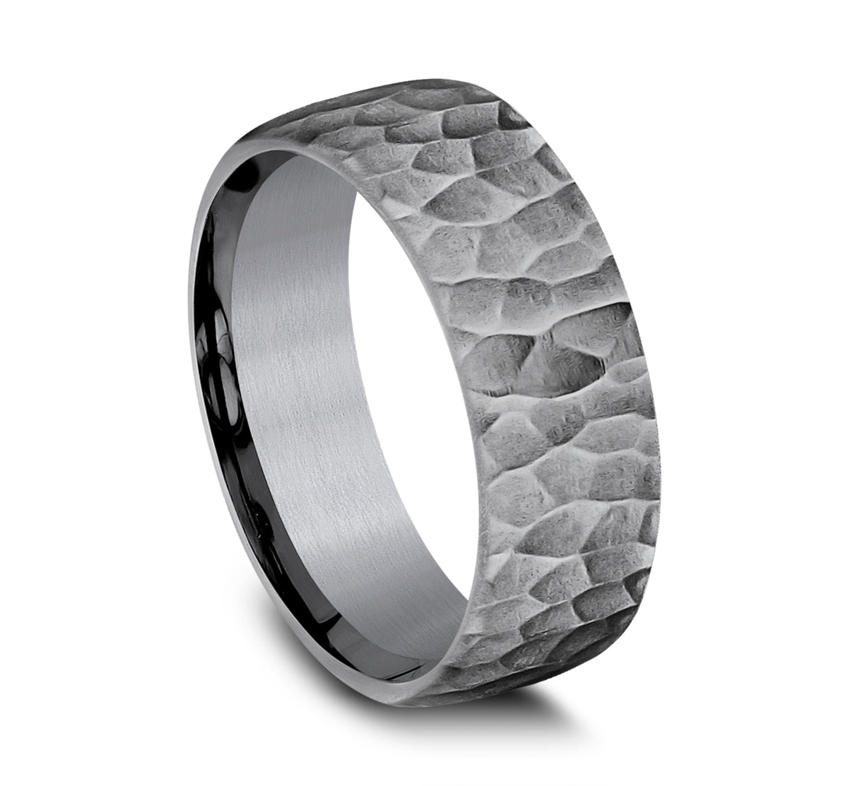THE SHREDDER 6.5mm Tantalum Grey Benchmark men's wedding band