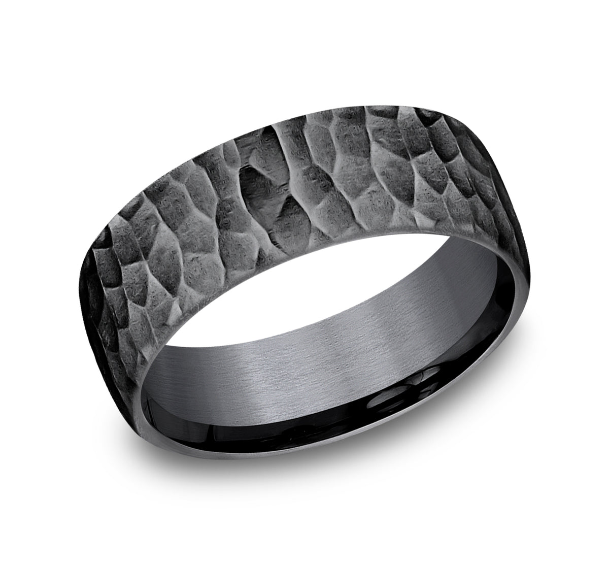 THE SHREDDER 6.5mm Tantalum Dark Benchmark men's wedding band