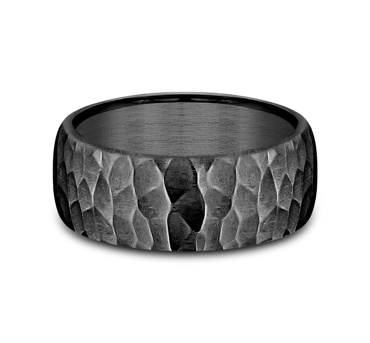 THE SHREDDER 6.5mm Tantalum Dark Benchmark men's wedding band