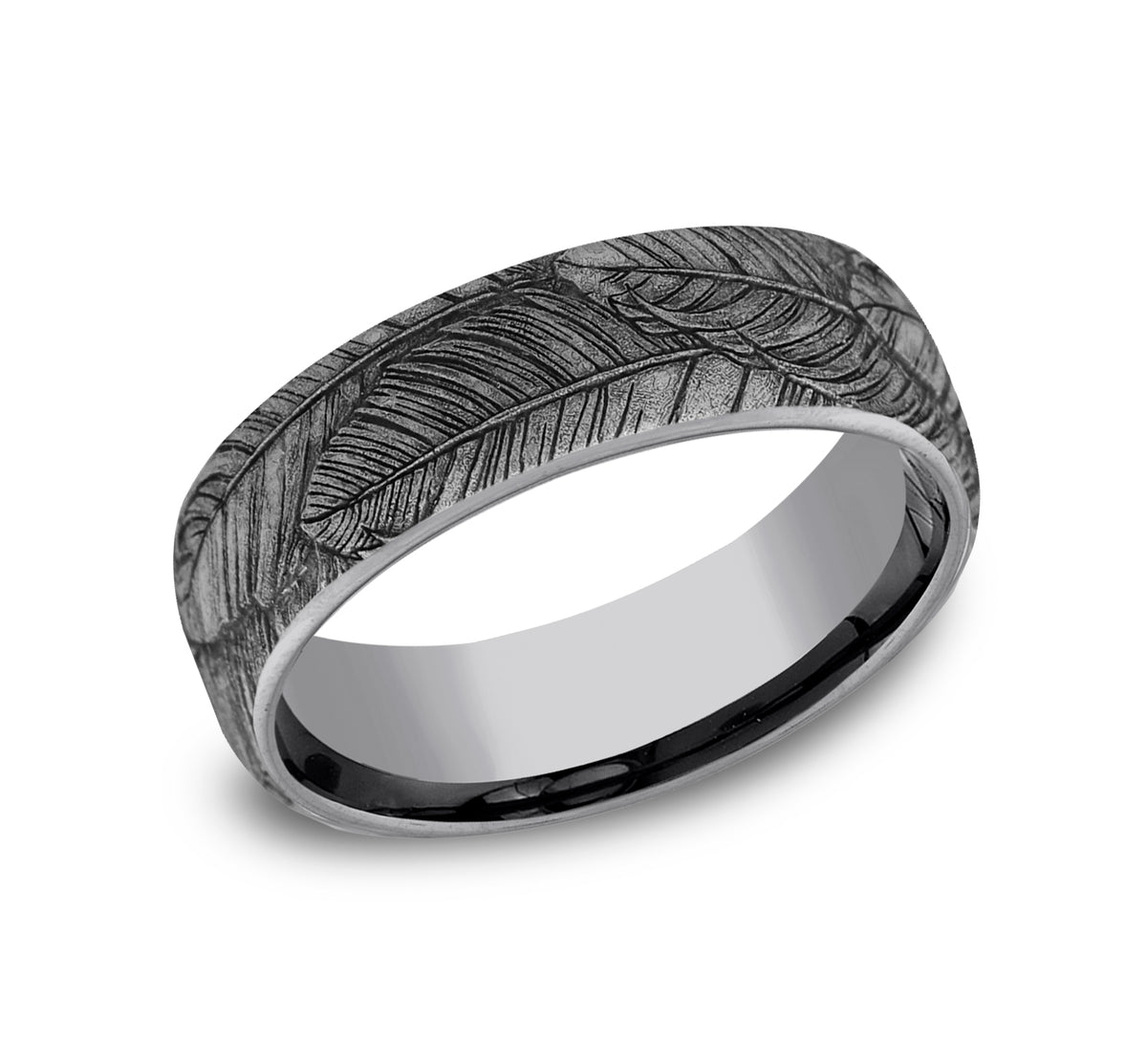 THE COVEY 6.5mm Tantalum Grey Benchmark men's wedding band