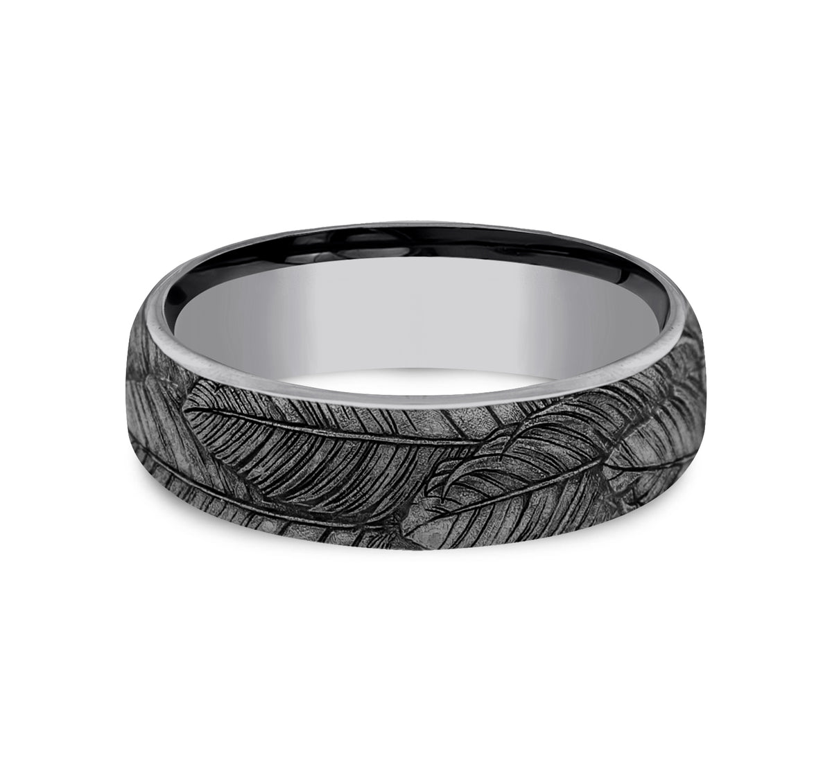 THE COVEY 6.5mm Tantalum Grey Benchmark men's wedding band